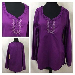 NEW Bit & Brindle Cotton Blouse